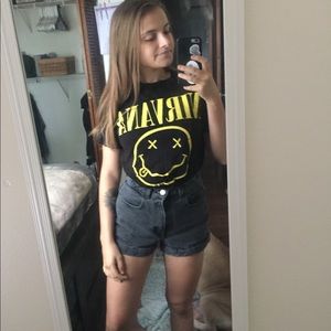 (SOLD)classic nirvana tee shirt